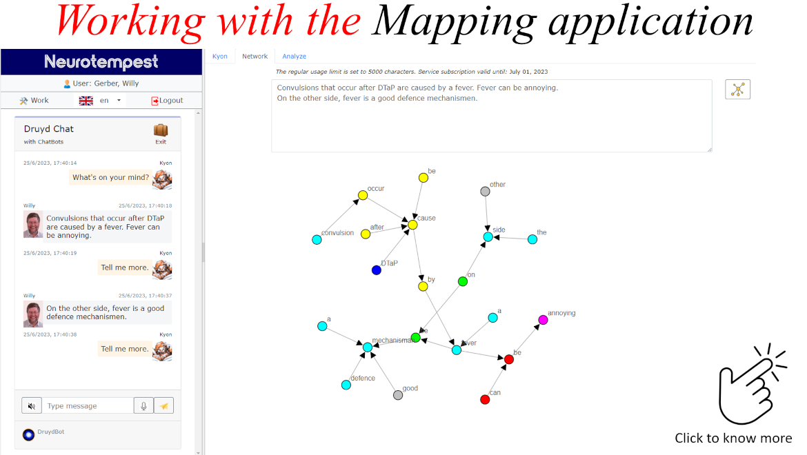 Working with the Mapping application