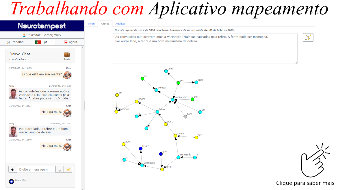 Trabalhando com Aplicativo mapeamento